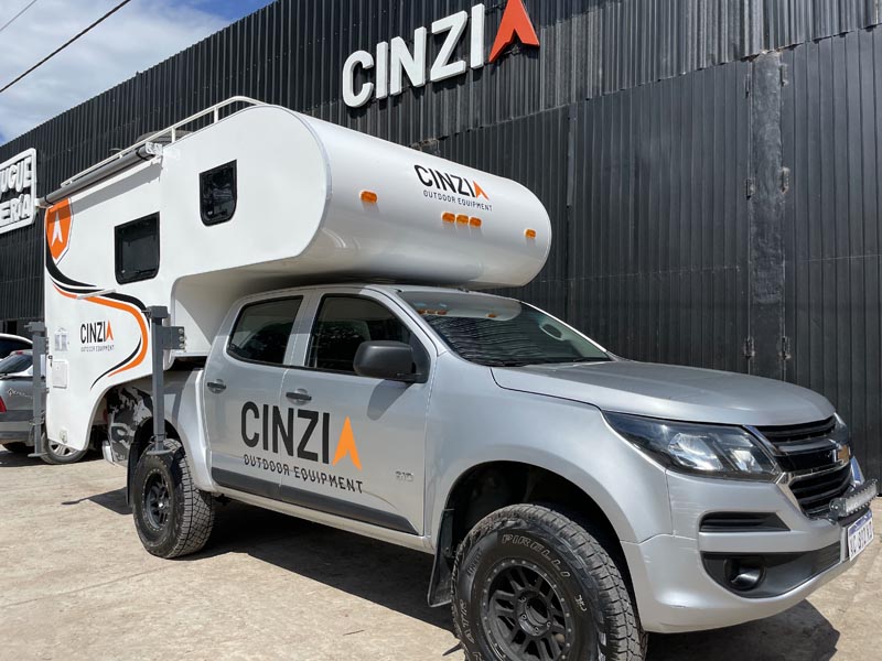 Camper con camioneta Móvil 4